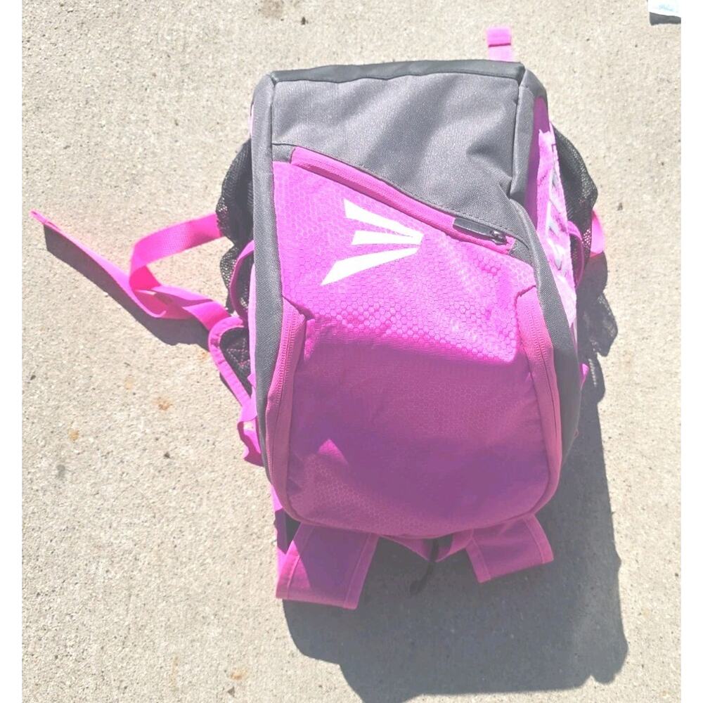 Easton Game Ready Elite Youth Baseball Softball Backpack Pink Sports Bag
